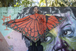 Ashley spreading her wings.