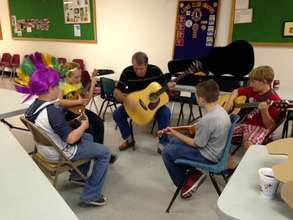 Music Makring in Clay, WV