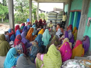 Interaction with the women
