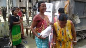 Women happily expressing, after receiving MY Pad