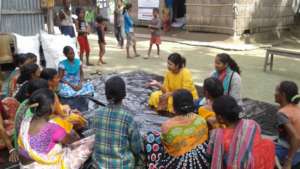 Awareness session on menstrual health & hygiene