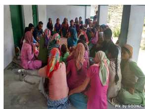 Interaction with women - Village Gamdidgaon