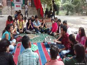Youth actively involved in the discussion..