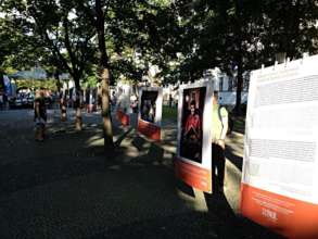 Exhibition at Hviezdoslavovo square