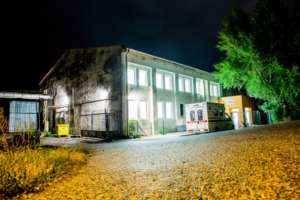 Exterior of our shelter