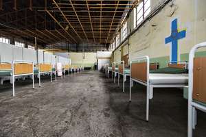 The shelter during a day
