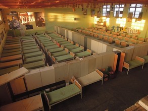 Hall - sleeping area, the current condition