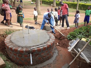 Base being concreted