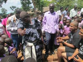 Community members cerebrating