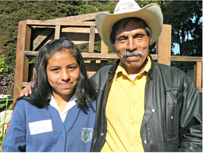 Proud Father and Daughter