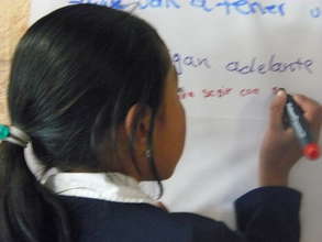 La Hermanita Writing