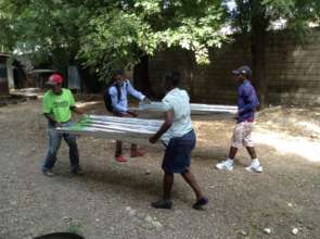 Loading the Tin for Transport