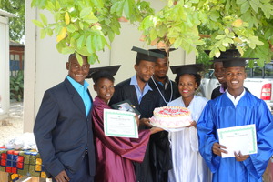 Graduates with Djemson