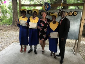 Our Leadership Team with the 2018 Graduates!