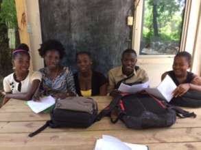 Charlene, Lovely, Yvena, James, Naika (Team 1)