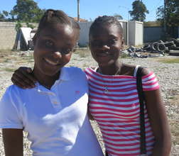 Sisters Fabienne and Fadiana
