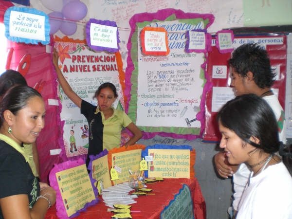 Educate teenagers about sexual health in Bolivia