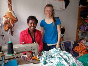 Peninah in her shop