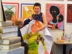 Art therapist Lucia.