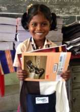Kids receiving material as a reward