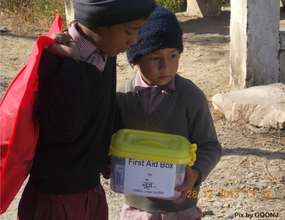 First Aid Box in school