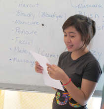 Learning basic English to go further