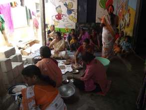Parents at Nutrition Mela