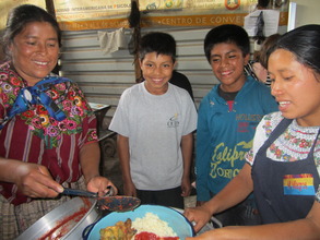 Mothers Serve a Healthy Lunch