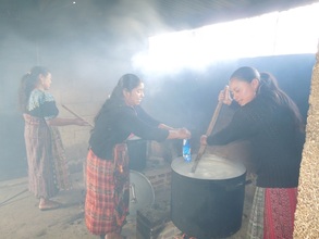 Pahaj School kitchen -- before renovation