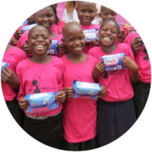 JLMC & AFRIpads Empowers Girls and Promotes Health