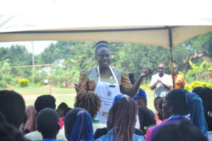 Health talk session with AGYW