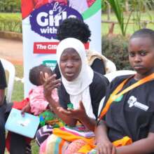Leaders sharing thoughts on SRH during Girls camp