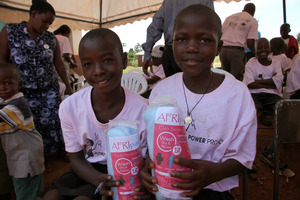 Camp Girl Power Participants Receive Reusable Pads