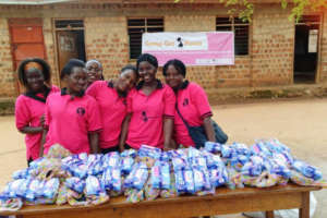 Girl Power Team Receives Donation of AFRIpads!