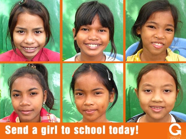 Change the life of a girl in Cambodia