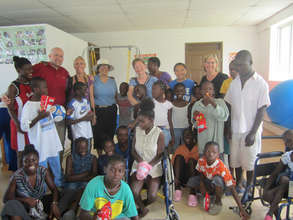 Disabled children receive therapy everyday!