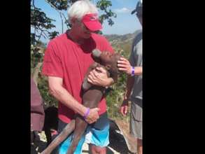 Co-Founder Joe Krabacher finding  a child in need