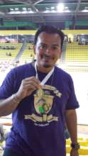 Mr. Leal - 2nd place push-up contest Teachers' Day