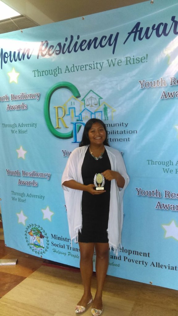Rubiceli wins Youth Resiliency Award