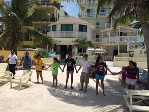 Hands across the Sand