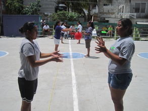 Sports Day - Water balloon toss