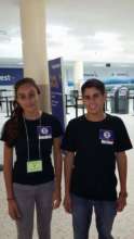 Annabella and Mathew en route to Leadership Camp
