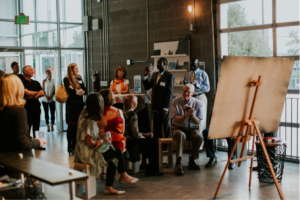 Daniel describing a day in school in South Sudan