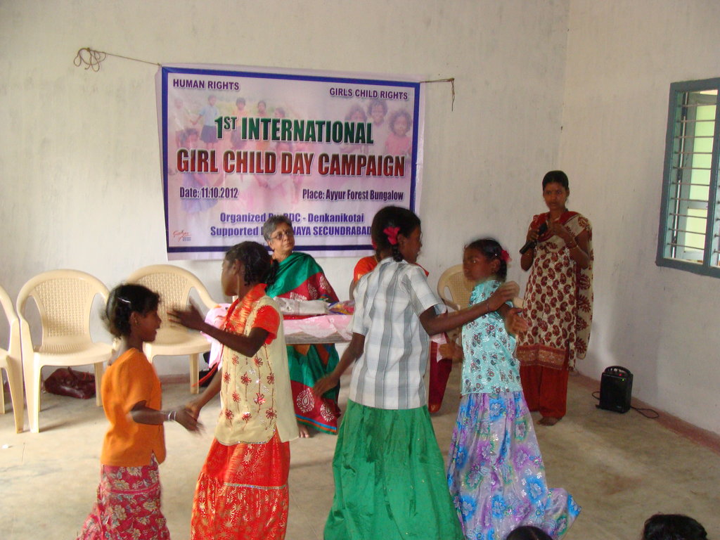 Sustenance to the Tribal Girl in Tamil Nadu