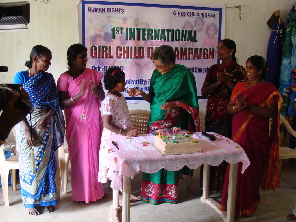 Sustenance to the Tribal Girl in Tamil Nadu