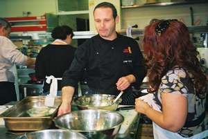 a cooking workshope meeting