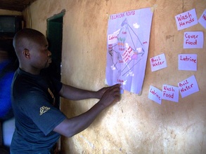 Community working on the Fecal Oral Route