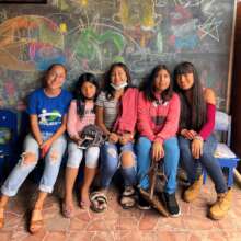Monica and friends within Love Your City