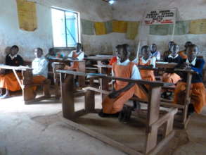 Girls at Bar Union Primary School