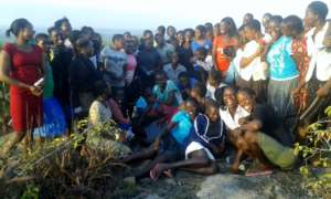 Girls enjoying recent GET UP retreat